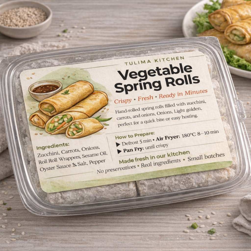 Vegetable Spring Rolls [ 12 pieces ] 