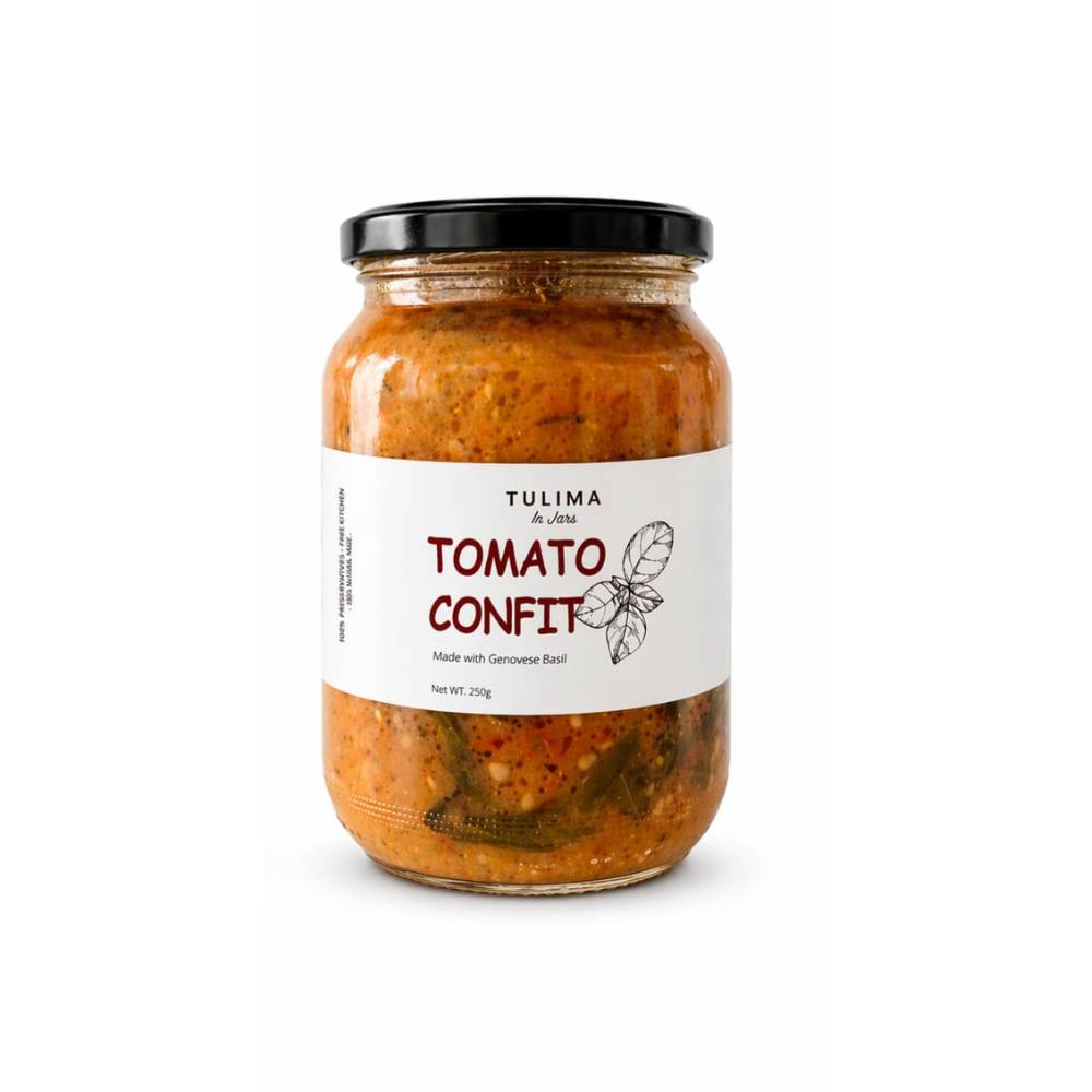 Tomato Confit With Genovese Basil [ 250g ]
