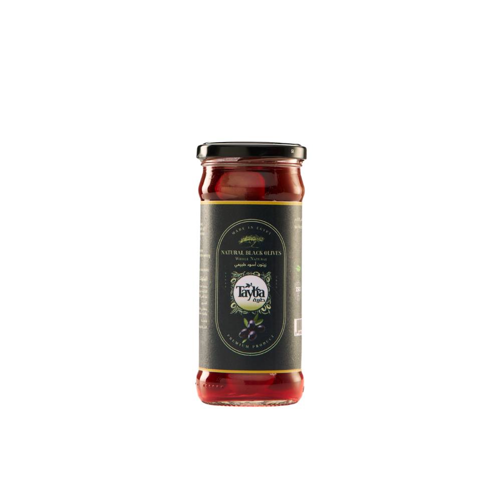 Tayba Black Olives [ 370g ]