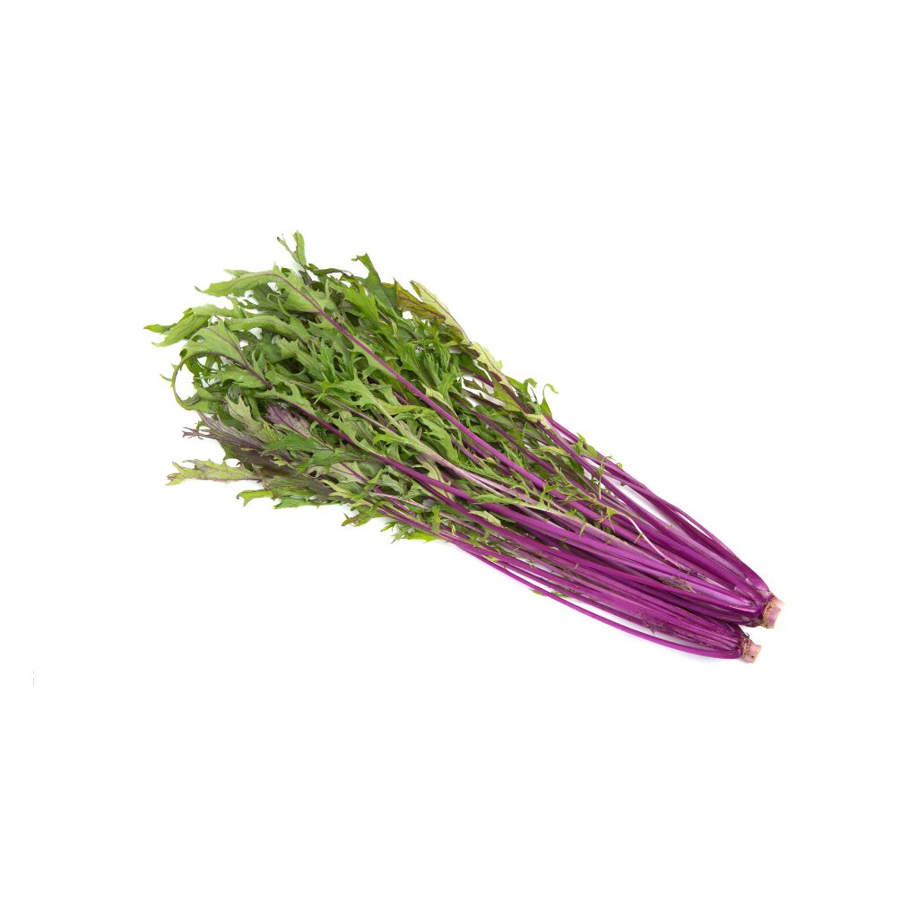 Purple Stem Mizuna [ 125g ]